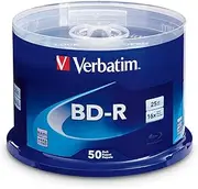 Verbatim BD-R 25GB 6X with Surface - 50pk Spindle 98397