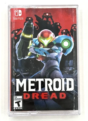 Metroid Dread Nintendo Switch Custom Replacement Case Only (NO GAME) MUST SEE!