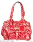 NEW RED MARC ECKO RED TRIPLE CROWN CLOSER TOTE,SATCHEL,HAND BAG