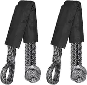Daseeme 17T Practical Car Flexible Synthetic Soft Shackle Trailer Pull Towing Rope Winch Straps for Car Broke Down