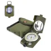 Us Metal Pocket Army Style Compass Military Camping Hiking Survival Marching New