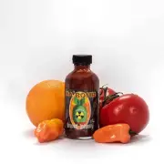 Da Bomb Beyond Insanity Hot Sauce 4oz Bottle Made with Habanero and Chipotle