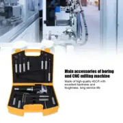 Boring Head Cutter Set 40CR High Accuracy CNC Milling Tool R8 Accessories New