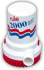 Rule 2000 GPH 24V Non Automatic Bilge Pump