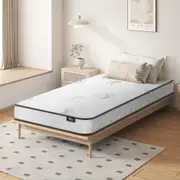 Bedra King Single Mattress 13CM Tight Top Bed Bonnell Spring Foam