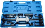 13Pc Auto Body Dent Frame Puller Repair Kit w/ 10lbs Slide Hammer