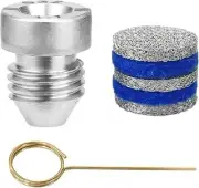 3 Pieces 1.1 mm Foam Cannon Orifice Nozzle and Foam Maker,Replacement Thread
