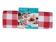 The Pioneer Woman Charming Check Red Fabric Table Runner 14x90