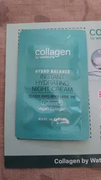 在飛比找Yahoo!奇摩拍賣優惠-【紫晶小棧】collagen Watsons 水潤平衡保濕晚