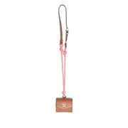[Miu Miu] Miu Miu Leather Knotted-cord Wallet ONE SIZE BROWN