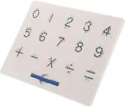 Magnetic Number Tracing Board Portable Educational for Interactive Engaging Math Concepts for Travel and Outdoor Fun