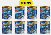 8 X Abbott Ensure Gold Vanilla 800g for Middle-Age & Elderly - FREE SHIPPING