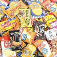 在飛比找比比昂日本好物商城優惠-龜田米果/安井食品/銀之鹽 綜合點心組合 小袋分裝 100包