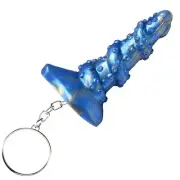 Lord Kraken Keychain - Blue - Novelty Gag Gift Party Favor
