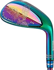 Wosofe Golf Sand Wedge Club Golf Gap Wedge Sand Wedge Lob Wedge Milled Face for High Spin Suitable for Tournament Play Colorful