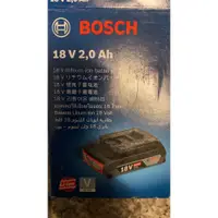 在飛比找蝦皮購物優惠-BOSCH 博世 鋰電池(18V 2.0Ah)