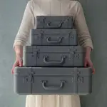 【八幡化成】TRUNKSTORY 復古造型 行李收納箱 S尺寸 共4色