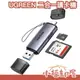 日本直送 UGREEN 二合一高速讀卡機 手機讀卡機 記憶卡 USB 攜帶 傳輸 擴充 SD卡 照片 影片 檔案 【小福部屋】