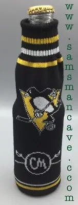 Captain Morgan Pittsburgh Penguins Knit Sweater Bottle Koozie