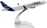 Replica Pre-Build Aircraf DiecastMetal 1/400 Scale for A320 NEO Air Passenger Plane Alloy with Aircraft Model Hobbyist Collection Boy Collection Gift Display