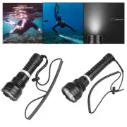 Scuba Diving Flashlight Camping Torch Multifunctional Dive Light Underwater