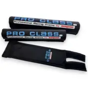 Mongoose Nylon pad set - PRO CLASS "custom" BLACK - old school bmx