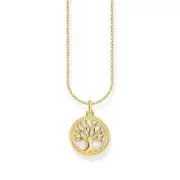Genuine THOMAS SABO Necklace with tree of love pendant - gold
