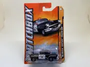 MATCHBOX-56 BUICK CENTURY POLICE CAR-SEALED ON CARD-9/10-2011-MBX OLD TOWN