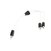 DS18 "Y" RCA Adaptor 2 Female / 1 Male Marine Tinned OFC With Noise Reduction