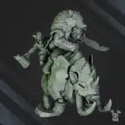 Khan Chilvarz "PorkaJaw" On De Porka | Miniature Proxy