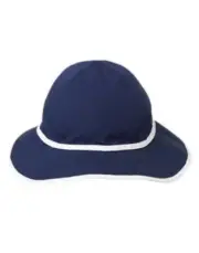 GYMBOREE SWIM SHOP NAVY KEYHOLE BRIM SUN HAT 6 12 24 2T 3T 4T 5T NWT