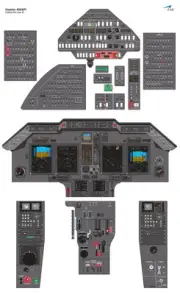 Hawker 800 XPi Pro Line 21 Cockpit Poster 24in x 36in