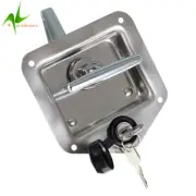 Camper Trailer UTE 2X T Handle Locks Tool Box With Keys STAINLESS STEEL