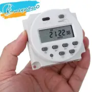 DC 12V Timer Switch Digital LCD Programmable Control Time Relay Day/Week Set