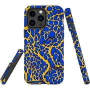 For iPhone 14 Pro Max Tough Protective Cover, Blue Frog