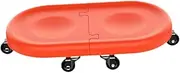 6 Wheel Abdominal Disc Wheel Roller Women Men 360 Degree Rotatable Home Gym Gliding Plate Multifunctional Tool Ab Exerciser