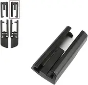 Black Plastic Car Seat Rail Trim Cover Sliding Track Bonnet Front Rear Left Right Compatible G30 G11 G12 F15 F16 5 7 Series X5X6(Front Right)