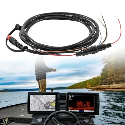 For Echomap Striker Vivid 4cv 5cv 7cv 7sv Power/Data Cable 4-Pin 010-12199-04