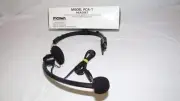 Maxon PCA1 Headset for PC-10 PC-50 2-Way Radio Condenser Mic 32 Ohm Speaker NOS