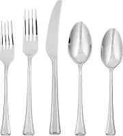 Oneida Faceta 20Pc Flatware Set, Service for 4