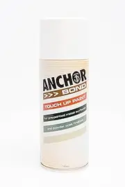 Anchor Bond Acrylic Touch Up Aerosol Paint Primer, Classic/Smooth Cream, 150 g