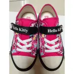 HELLO KITTY凱蒂貓~正版兒童帆布鞋 18.0 CM （全新）