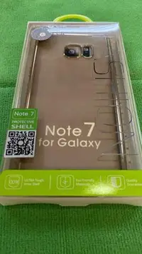 在飛比找Yahoo!奇摩拍賣優惠-三星Note7/N930F電鍍銀框軟質保護套，Samsung