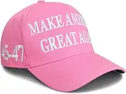 [LEEMASING] MAGA Hat President Donald Trump Make America Great Again Cap Embroidered Unisex Headwear