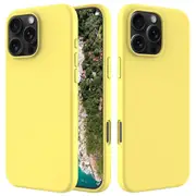 For iPhone 16 Pro Max Case Anti-Drop Liquid Silicone Soft Lining Back Phone Cover