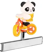 Cute Panda Car Dashboard Ornament Interactive Bike Decoration for Car Interior Sturdy Material Fits Vehicle Models