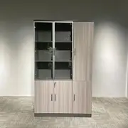RYE Glass Door Display Filing Cabinet - Purple Eucalyptus