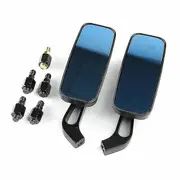 Motorcycle Rear View Mirrors Chrome/black For Harley Dyna Softail Sportster Touring Motorcycle Rearview Side Mirrors GERMANY