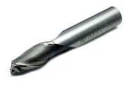 US Stock 15mm Two 2 Flute HSS & Aluminium End Mill Cutter CNC Bit