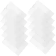 DIYEAH Document Folder Bag Set 10pcs Plastic File Organizer Clear Window for Easy Viewing
